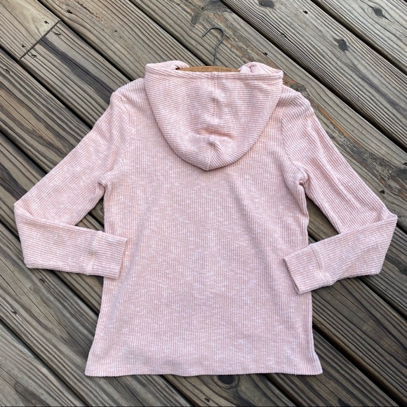 Postmark by Anthropologie Rosalie Ribbed Hoodie - Picture 10 of 14